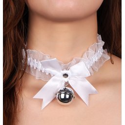 Accesoriu Eross Bow Lace Bell Alb
