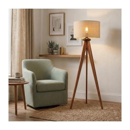 Lampadar AIDA 1xE27/15W/230V stejar/rafie