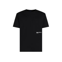 KARL LAGERFELD T-Shirt Klj Reg Karlism B3M17005 999 black