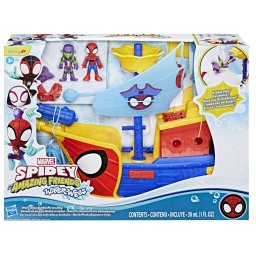 Nava a Piratilor Spidey cu Bule Marvel Water Webs, Hasbro