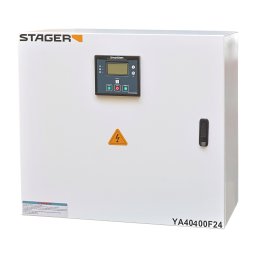 Automatizare trifazata Stager YA40400F24 400A, 24Vcc, cu AMF