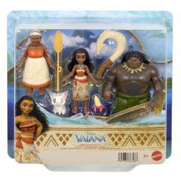 Set personaje Disney Vaiana cu figurine si accesorii, Mattel