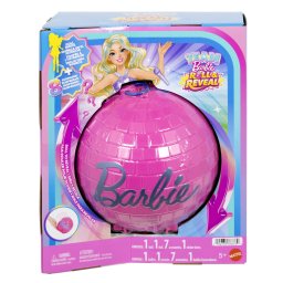 Papusa Barbie surpriza Roll & Reveal cu accesorii, 8 piese