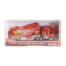 Camion Mack Transportator Cars Mattel, scara 1:55, Lightning McQueen