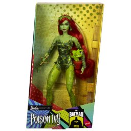 Papusa Barbie Signature Poison Ivy Batman 85, editie de colectie DC
