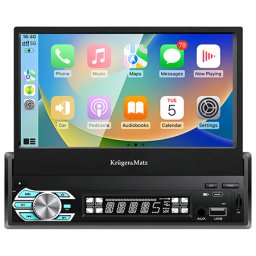 Player auto 1DIN Kruger&Matz 4x16W cu Bluetooth si ecran rabatabil