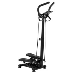 Stepper fitness Rebel Active cu corzi elastice si display LCD