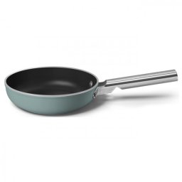 Tigaie SMEG FPF2002EGM, 1,5 l, Ø20 cm, Acoperire ceramica antiaderenta, Pana la 250°C, Fara PFAS, Inductie, Verde smarald