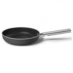 Tigaie SMEG FPF2002BLM, 1,5 l, Ø20 cm, Acoperire ceramica antiaderenta, Pana la 250°C, Fara PFAS, Inductie, Negru