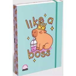 Lollipop Capybara: Cutie pentru caiete - format A4