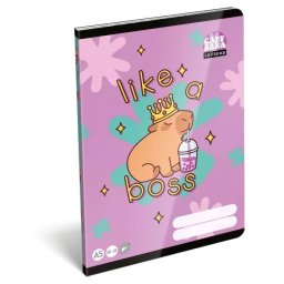 Lollipop Capybara: Caiet simplu - format A5