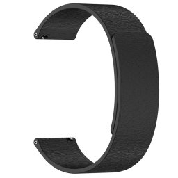 Curea pentru Samsung Galaxy Watch (46mm)/Watch 3/Gear S3, Huawei Watch GT/GT 2/GT 3 (46mm) - Techsuit Watchband 22mm (W074) - Black