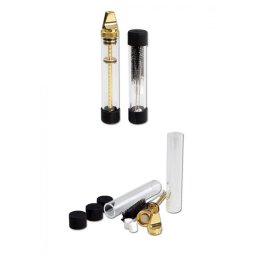 Set Blunt sticla Pipa Twisty + Perie + Filtre 11cm