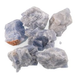 Calcit albastru cristal brut, 40-50mm