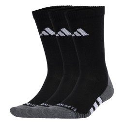 ADIDAS PERFORMANCE Șosete sport 'Performance CLIMACOOL Cushioned Crew 3 Pairs' gri / negru
