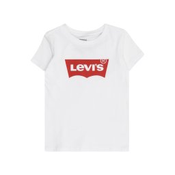 Levi's Kids Tricou 'Batwing' roșu / alb
