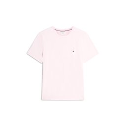 TOMMY HILFIGER Tricou 'Flag Embroidery Slim' rosé