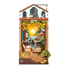 Book nook, cotor de carte DIY, Insula soarelui rasare, 284 piese