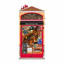 Book nook, Cotor de carte DIY, Papetaria inteleptilor, 472 piese