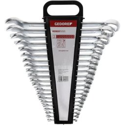 Red Combination Spanner Set 6-32mm 21-pieces