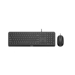 Tastatura Kit SPT6207 Tastatura USB + Mouse Optic USB Negru