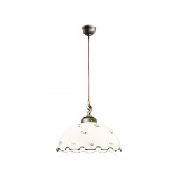 Lustră pe cablu NONNA 1xE27/75W/230V verde Kolarz 731.32.22