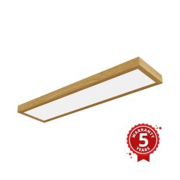 Panou LED aplicat QUADRA LED/42W/230V stejar APLED