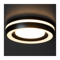 Corp de iluminat încastrat ELICEO GU10/10W negru Kanlux 35284