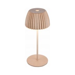 Briloner 7552-011 - Lampă de masă reîncărcabilă pentru exterior, LED cu reglaj al intensității, MINI LED/1,5W/5V IP44