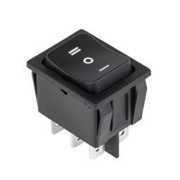Intrerupator bistabil cu 3 pozitii ON-OFF-ON, 15A/230V pentru panou