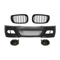 Bara fata BMW Seria 3 E46 M3 Design cu proiectoare si grile