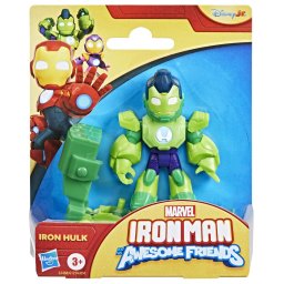 Figurina Iron Hulk Marvel Iron Man si Prietenii Sai Uimitori, 7,6 cm