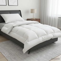 Set de plapuma si perne 2 pcs 150x200 cm 4 anotimpuri 220 GSM GartenMobel Dekor