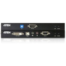 ATEN CE600 DVI and USB based KVM Extender with RS-232 serial 60 m