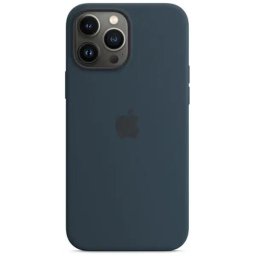 Carcasa Silicone Case cu MagSafe pentru Apple iPhone 13 Pro Max, MM2T3ZM/A, Abyss Blue