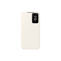 Husa Smart Flip tip View Wallet Case,Samsung Galaxy S23 Plus (S916) Crem