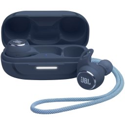 Casti audio in-ear JBL Reflect Aero TWS, True wireless, Bluetooth, Noise cancelling, 6 microfoane, IP68, Albastru