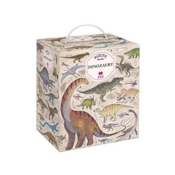 Puzzle Dinozauri, CzuCzu, 200 piese, Multicolor