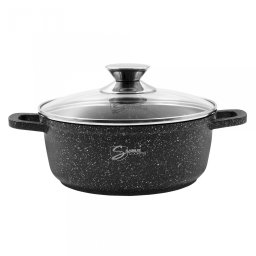 Oala cu capac Samus TOL20-OC, 20X8.5 cm, 2.3L, TOLEDO LINE