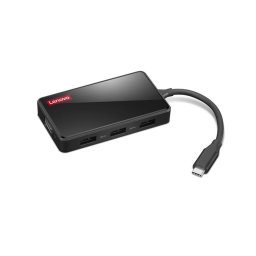 Statie de andocare de calatorie, Luka, 100 USB-C Travel Dock, negru