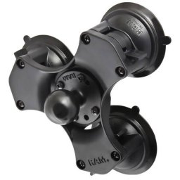 RAM® Twist-Lock™ Tripla cupa de aspiratie Baza sferica - Dimensiune C