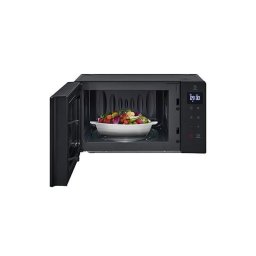 Cuptor cu microunde, LG, MS2032GAS, 700 W, 20 l, LED, Negru
