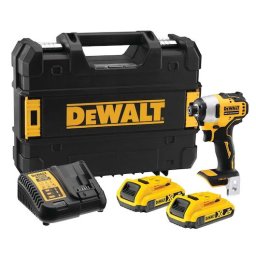 Masina de gaurit si insurubat compacta cu impact de 18 V XR cu motor fara perii - 2 X 2 Ah