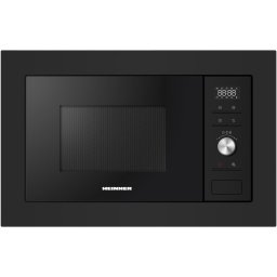 Cuptor cu microunde incorporabil HEINNER HMW-MDBI28GDBK, 28L, Control digital, 900W, Putere grill 1000W, Afisaj led, Sticla neagra