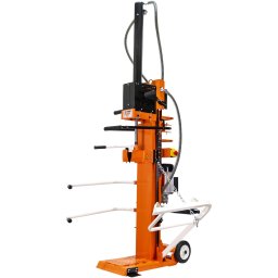 Despicator electro-hidraulic vertical pentru lemne/busteni Ruris DLV 1400, putere 3700 W, 220 - 230 V, forta despicare 14 T, lungime maxima despicare 106 cm, diametru despicare 70 - 400 mm, roti transport