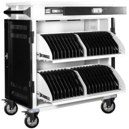 Statie de incarcare Power Technologies AC-PRO-II, pentru 40 device-uri, dimensiune maxima suportata 14 inch, metal
