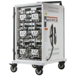 Statie de incarcare Power Technologies AC-MAX, pentru 36 device-uri, dimensiune maxima suportata 17 inch, metal