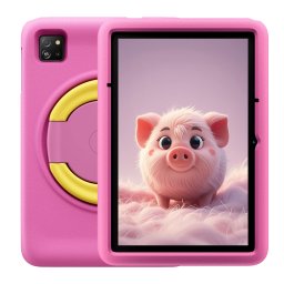 Tableta Blackview Tab A6 Kids, Procesor AllWinner A523 Octa-Core, Ecran IPS HD+ 10.1", 8GB RAM, 128GB Flash, 8MP, Wi-Fi, Bluetooth, Android, Roz