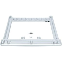 Kit suprapunere uscator si masina de spalat BOSCH WTZ11310, latime 60 cm, Alb