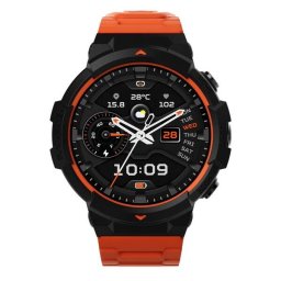 Ceas inteligent Black Shark GS3, AMOLED, 1,43", Sport, Lava Black (Negru-Rosu)
